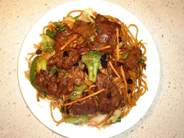 Beef Black Bean Sauce With Noodle