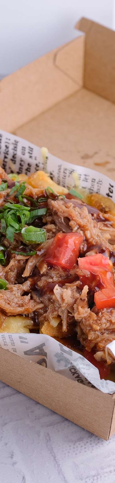 Loaded Pulled Pork Fries (GF)