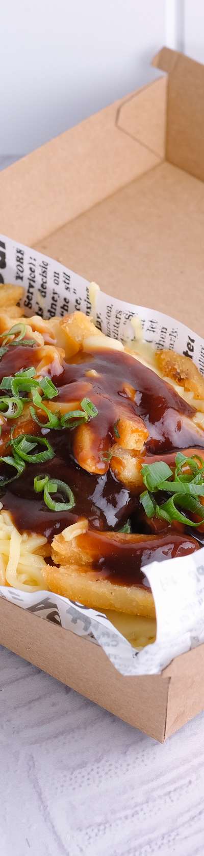 Loaded Cheese Gravy Fries (GF)