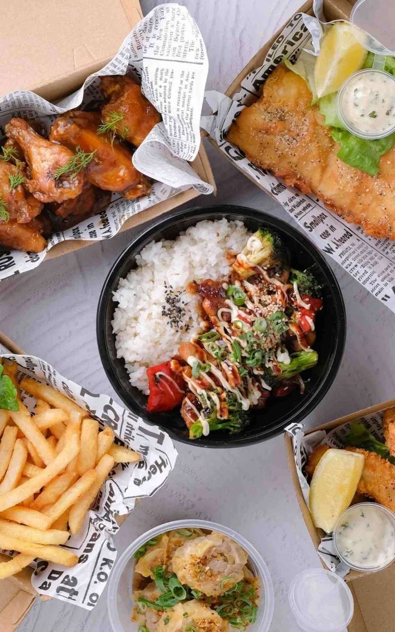 Koi Fish and Chips